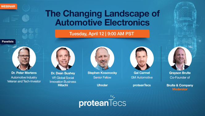 proteanTecs to Host Leading Industry Experts for Panel Discussion on the Changing Landscape of Automotive Electronics image