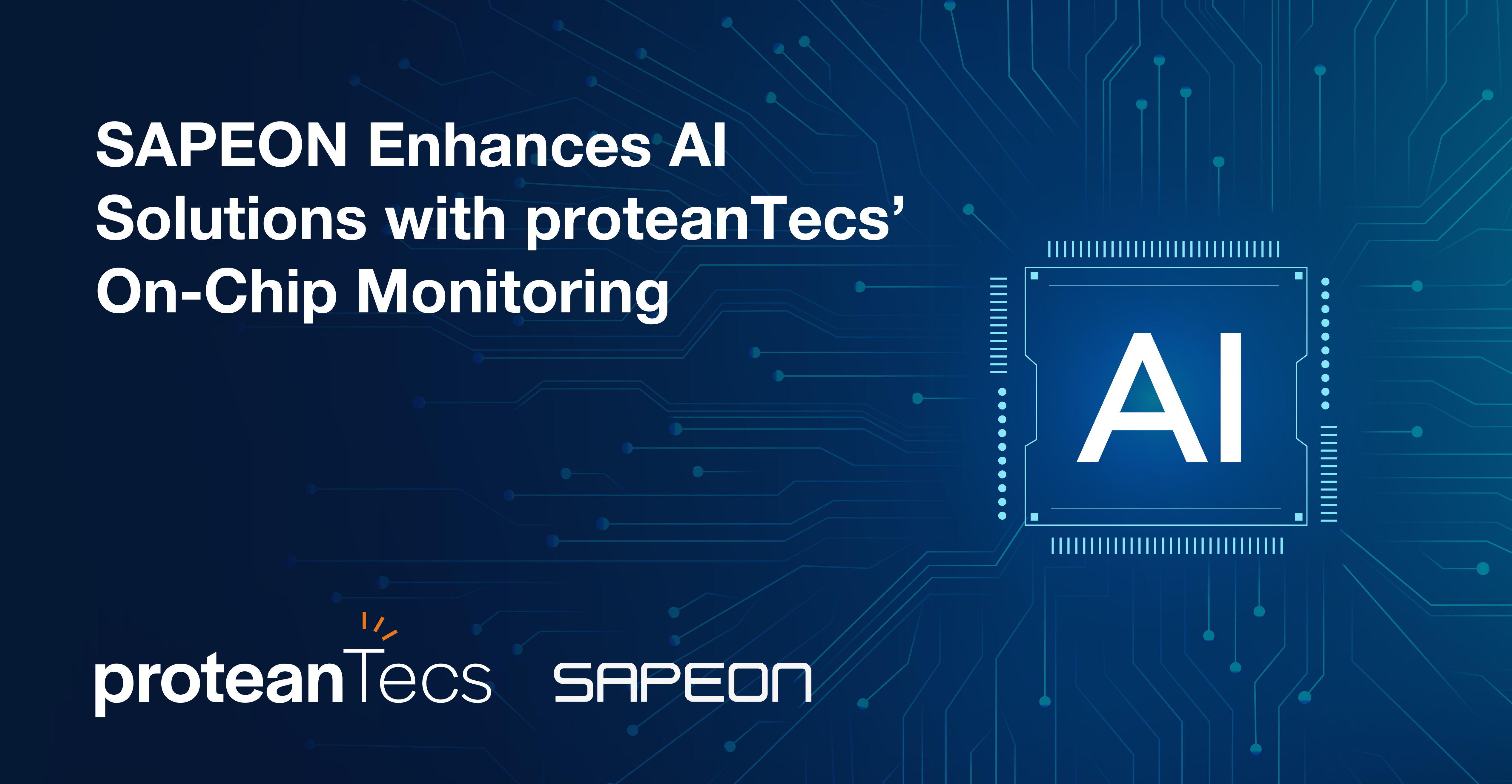 SAPEON Enhances AI Accelerator with proteanTecs Reliability and Performance Monitoring
